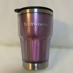 TULLY'S COFFEE サーモマグ パープル　タリーズコーヒー　ステンレス