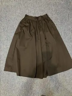 値下【新品】earth music&ecology ガウチョパンツ　紺　ネイビー