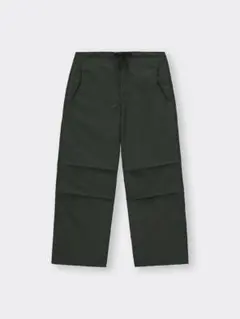 【GU】パラシュートパンツ ダークグレーSサイズ