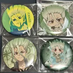 Dr.STONE ドクターストーン 千空 スイカ クロム 缶バッジ - メルカリ