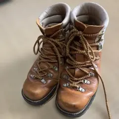 Ne-net/ネネット　レザー ショートブーツ 茶色