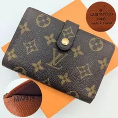 LouisVuitton ヴィエノワ モノグラム がま口 二つ折り コンパクト