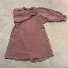 アプレレクール パープル ワンピース 100cm リボン付き