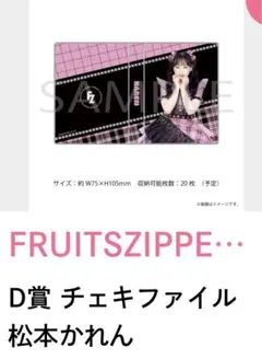 松本かれん　チェキファイル
