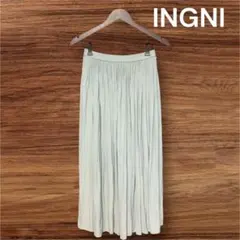 INGNI 水色 プリーツスカート