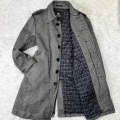 2025年最新】BURBERRY BLACK LABEL メンズ チェスターコートの人気