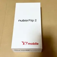 【新品未使用】nubia Flip 2 ブラック Y!mobile SIMフリーのサムネイル