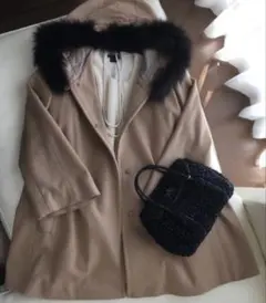 【美品】Tomorrow land collection ポンチョ　ケープコート 2025年最新】TOMORROWLAND ポンチョ・ケープコートの人気