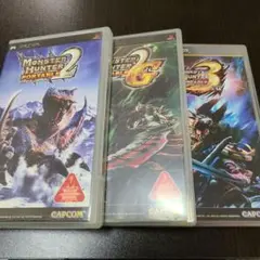 【PSP】モンスターハンター2nd,2ndG,3rd