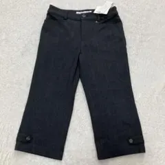 タグ付き　ai collection femme 7分丈パンツ　　冬　ブラック