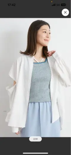 RETRO GIRL ホワイトシャツ FREEサイズ