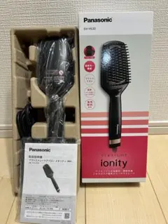 Panasonic ブラシストレートアイロン イオニティ 黒 EH-HS30-K