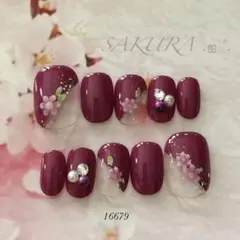 ネイルチップ a-15-1 オーダー時 作成料+100円