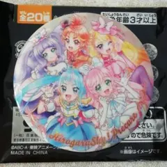 プリキュアオールスターズBIG缶バッジ　ひろがるスカイプリキュア
