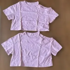 GU 肩出し Tシャツ 2枚セット ※双子のサムネイル