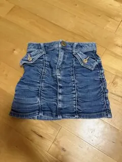 デニムフリルスカート 130cm