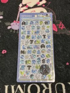 【国内正規品】ボンボンドロップシールサンリオ　アルファベット はぴだんぶい 文字