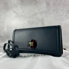 NOMADOI アラバマ ラウンド長財布 黒 新品レザー バンダナエンボス型