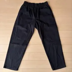 メンズ　GU シェフパンツ ブラック 黒