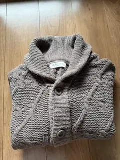 GELATO PIQUE ブラウン カーディガン 編み