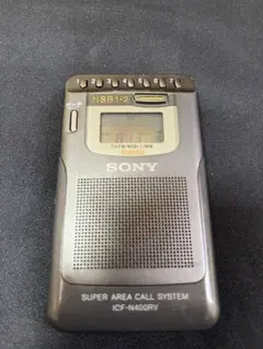 SONY ポケットラジオ ワイドFM/AM ICF-T510V 本体 動作OK - メルカリ