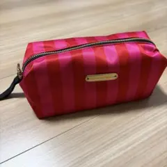 Victoria's Secret ポーチ ピンク ストライプ - メルカリ