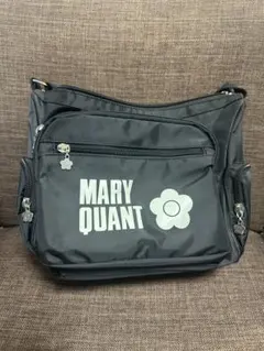 MARY QUANT 6ポケットショルダーバッグ ブラック