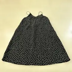 GU キャミソール　ドット　ワンピース　130㎝
