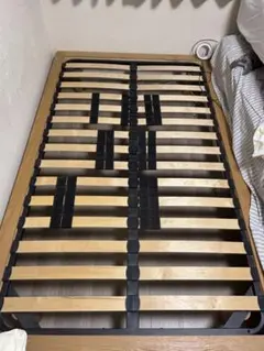 【ハジメパリ様専用】無印良品　旧型　セミダルブベッドフレーム　オーク　送料込み