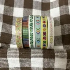 全て新品★ mt イベント限定マスキングテープ　細幅　6mm 6本セット