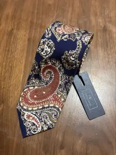 新品⭐︎FRANCO BASSI ペイズリー ネクタイ 50周年