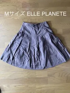 ELLE PLANETE フレアスカート Mサイズのサムネイル