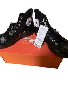 【韓国限定】コンバース チャックテイラー ct70 ブラックレザー 26.5cm