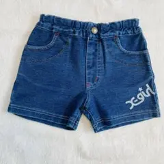 X-GIRL エックスガール ショート デニムパンツ　3T