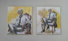 名探偵コナン 安室透 色紙 2枚セット