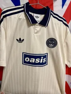 adidas × oasis ツアージャカードジャージ L オアシス