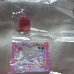 산리오 キャラクターズ グミチュアチャームGUMMY＆ミニポーチ キティ