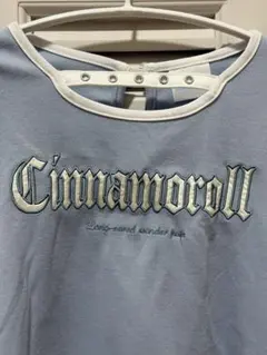 Cinnamoroll 半袖 トップス レースアップ