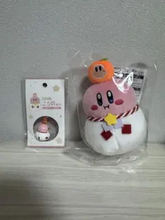 郵便局 限定 星のカービィ おもちもちもち　マスコット ほうばり　ころ鈴根付