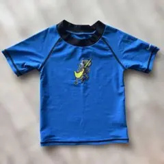 NIKE キッズ ラッシュガード 110cm ブルー　美品
