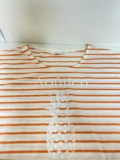 Aolutien パイナップルプリント Tシャツ　Something