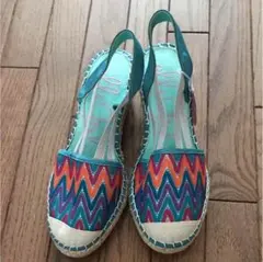 ＥＬＬＥ girl エル ウェッジ　サンダル Ｍ 新品 タグ付のサムネイル