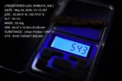 [SHIBUYA_009] 07.87mm/0.35g登記済聖遺物：阿佐ヶ谷要塞 SHIBUYA_011] 14.54g/47.65x17.72x17.91mm - メルカリ