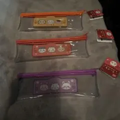 ちいかわ　ビニールペンポーチ　キャンドゥ