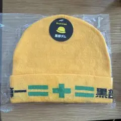黒部ダム ニットキャップ イエロー