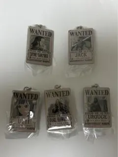 ワンピース ウォンテッドプレート第五弾 手配書 ガチャガチャ キーホルダー