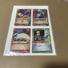 NARUTO ナルト カードゲーム 4장 세트