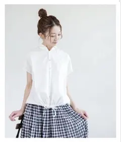 NATURAL LAUNDRY リネンフレンチドローシャツのサムネイル
