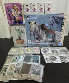一番くじ ジョジョの奇妙な冒険 STEEL BALL RUN フィギュア セット