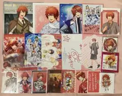 うたプリ　ポストカード　クリカ　特典　缶バッジ　紙類　セット　音也